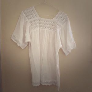 White Island Style Swimsuit Cover Up